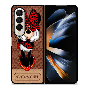 MINNIE MOUSE COACH 2 Samsung Galaxy Z Fold 4 Case Cover