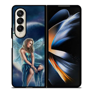 MOON DRAGONFLY FAIRY ART Samsung Galaxy Z Fold 4 Case Cover