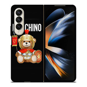 MOSCHINO BEAR ROMAN Samsung Galaxy Z Fold 4 Case Cover MOSCHINO BEAR ROMAN Samsung Galaxy Z Fold 4 Case Cover