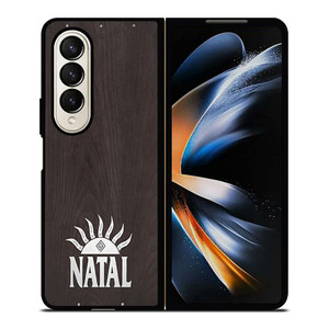 NATAL DRUM WOODEN CAJON LOGO Samsung Galaxy Z Fold 4 Case Cover