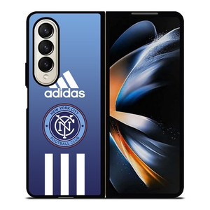 NEW YORK CITY FC ADIDAS STRIPES Samsung Galaxy Z Fold 4 Case Cover NEW YORK CITY FC ADIDAS STRIPES Samsung Galaxy Z Fold 4 Case Cover