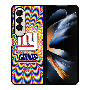 NEW YORK GIANTS NY NFL 2 Samsung Galaxy Z Fold 4 Case Cover
