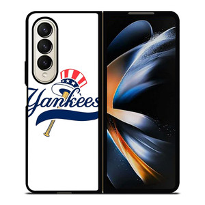 NEW YORK YANKEES ICON LOGO BASEBALL TEAM Samsung Galaxy Z Fold 4 Case Cover