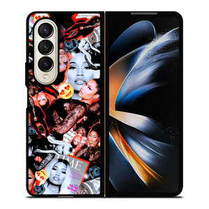 NICKI MINAJ SEXY COLLAGE Samsung Galaxy Z Fold 4 Case Cover