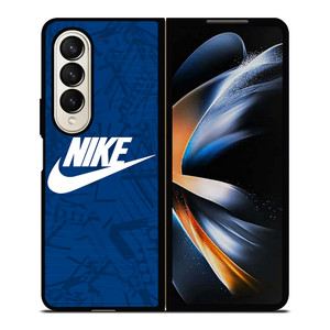 NIKE CHELSEA JERSEY PATTERN Samsung Galaxy Z Fold 4 Case Cover