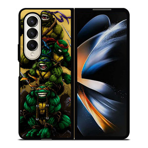 NINJA TURTLES CARTOON Samsung Galaxy Z Fold 4 Case Cover NINJA TURTLES CARTOON Samsung Galaxy Z Fold 4 Case Cover