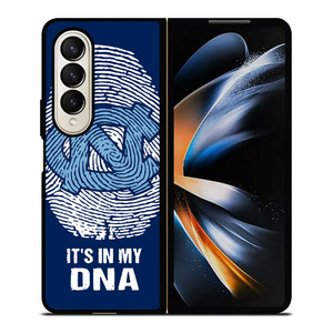 NORTH CAROLINA TAR HEELS IT S IN MY DNA Samsung Galaxy Z Fold 4 Case Cover
