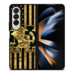 NOTRE DAME FIGHTING IRISH GOLD Samsung Galaxy Z Fold 4 Case Cover