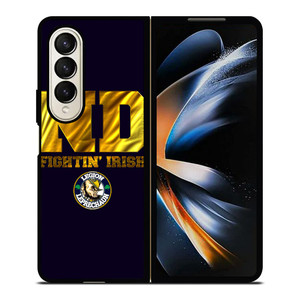 NOTRE DAME ND FIGHTING IRISH Samsung Galaxy Z Fold 4 Case Cover