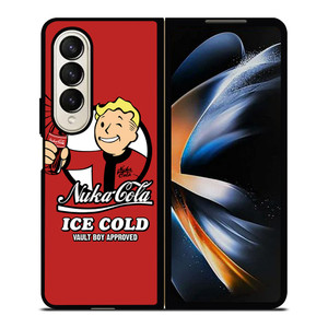 NUKA COLA VAULT BOY FALLOUT Samsung Galaxy Z Fold 4 Case Cover