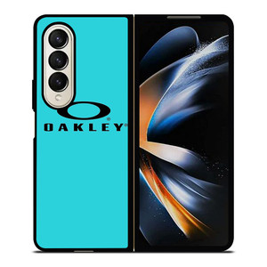 OAKLEY LOGO BLUE Samsung Galaxy Z Fold 4 Case Cover