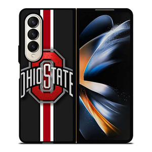 OHIO STATE STRIPE LOGO Samsung Galaxy Z Fold 4 Case Cover