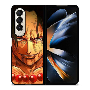 ONE PIECE ACE FACE Samsung Galaxy Z Fold 4 Case Cover