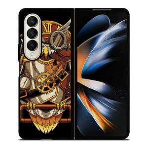 OWL STEAMPUNK Samsung Galaxy Z Fold 4 Case Cover