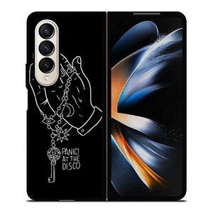 PANIC AT THE DISCO BLACK LOGO Samsung Galaxy Z Fold 4 Case Cover