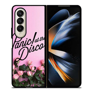 PANIC AT THE DISCO FLOWER LOGO Samsung Galaxy Z Fold 4 Case Cover PANIC AT THE DISCO FLOWER LOGO Samsung Galaxy Z Fold 4 Case Cover