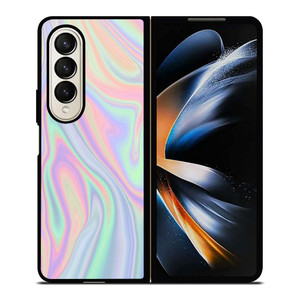 PASTEL COLOR ABSTRACT LIQUID Samsung Galaxy Z Fold 4 Case Cover