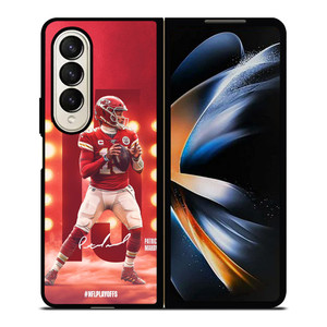 PATRICK MAHOMES 15 KANSAS CITY CHIEFS Samsung Galaxy Z Fold 4 Case Cover PATRICK MAHOMES 15 KANSAS CITY CHIEFS Samsung Galaxy Z Fold 4 Case Cover