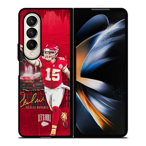 PATRICK MAHOMES KANSAS CITY CHIEFS Samsung Galaxy Z Fold 4 Case Cover