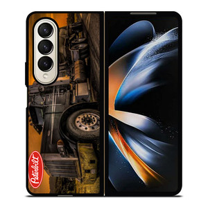 PETERBILT TRUCK BLACK Samsung Galaxy Z Fold 4 Case Cover
