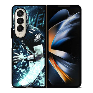PHILADELPHIA EAGLES CARSON WENTZ Samsung Galaxy Z Fold 4 Case Cover