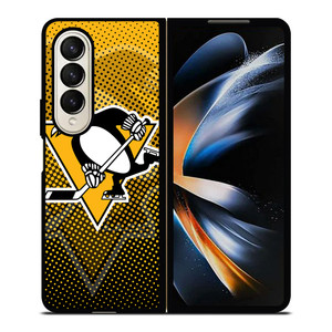 PITTSBURGH PENGUINS NHL HALFTONE Samsung Galaxy Z Fold 4 Case Cover