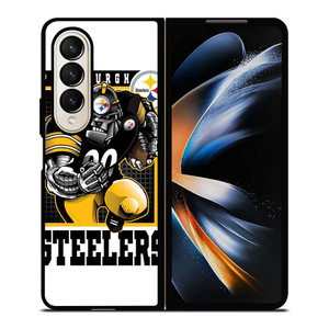 PITTSBURGH STEELERS COLOSSUS Samsung Galaxy Z Fold 4 Case Cover