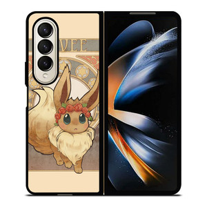 POKEMON EEVEE CUTE Samsung Galaxy Z Fold 4 Case Cover POKEMON EEVEE CUTE Samsung Galaxy Z Fold 4 Case Cover