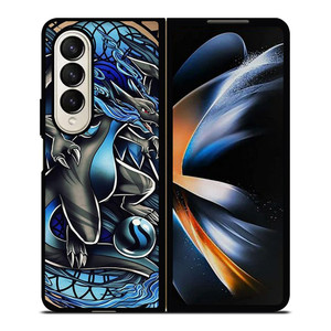 POKEMON MEGA CHARIZARD ART Samsung Galaxy Z Fold 4 Case Cover POKEMON MEGA CHARIZARD ART Samsung Galaxy Z Fold 4 Case Cover