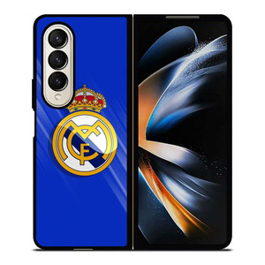 REAL MADRID LOGO BLUE Samsung Galaxy Z Fold 4 Case Cover