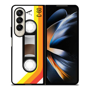 RETRO CASETTE TAPE Samsung Galaxy Z Fold 4 Case Cover
