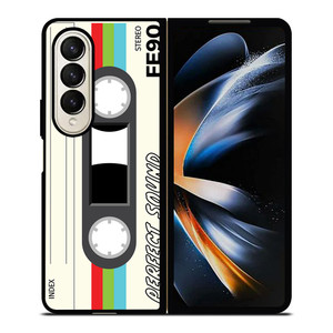 RETRO STEREO CASETTE TAPE Samsung Galaxy Z Fold 4 Case Cover