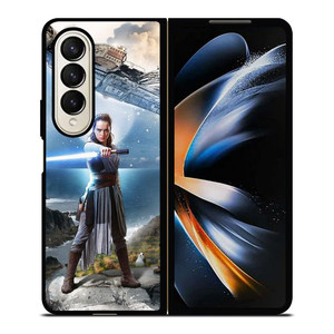 REY STAR WARS THE LAST OF JEDI Samsung Galaxy Z Fold 4 Case Cover