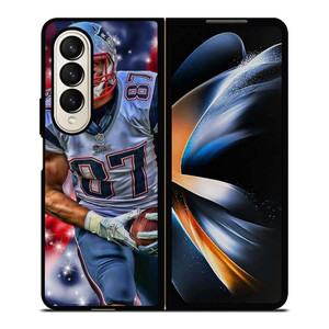 ROB GRONKOWSKI PATRIOTS Samsung Galaxy Z Fold 4 Case Cover