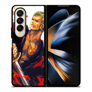 RORONOA ZORO ONE PIECE ART Samsung Galaxy Z Fold 4 Case Cover