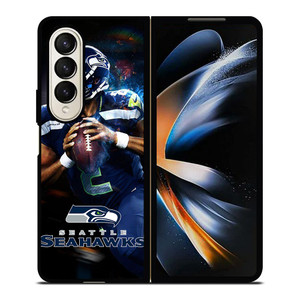 RUSSELL WILSON SEATTLE SEAHAWKS NFL Samsung Galaxy Z Fold 4 Case Cover