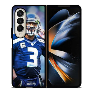 RUSSELL WILSON SEATTLE SEAHAWKS Samsung Galaxy Z Fold 4 Case Cover