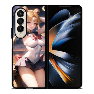SAILOR MOON SEXY ECCHI Samsung Galaxy Z Fold 4 Case Cover