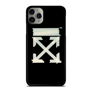 OFF WHITE TAPE LOGO iPhone 15 Pro Max Case Cover