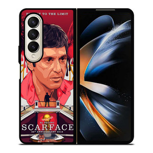 SCARFACE CLIPART Samsung Galaxy Z Fold 4 Case Cover