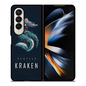 SEATTLE KRAKEN HOCKEY TEAM LOGO Samsung Galaxy Z Fold 4 Case Cover