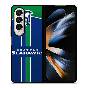 SEATTLE SEAHAWKS VERTICAL LOGO Samsung Galaxy Z Fold 4 Case Cover SEATTLE SEAHAWKS VERTICAL LOGO Samsung Galaxy Z Fold 4 Case Cover