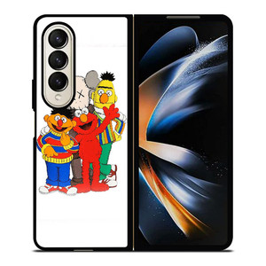 SESAME X STREET KWAS Samsung Galaxy Z Fold 4 Case Cover