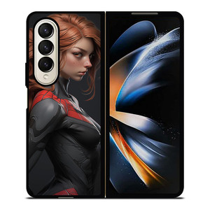 SEXY CARTOON SPIDER GIRL MARVEL COMICS Samsung Galaxy Z Fold 4 Case Cover SEXY CARTOON SPIDER GIRL MARVEL COMICS Samsung Galaxy Z Fold 4 Case Cover