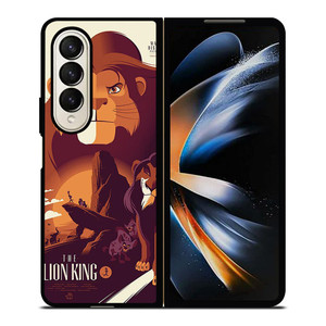 SIMBA LION KING CARTOON Samsung Galaxy Z Fold 4 Case Cover SIMBA LION KING CARTOON Samsung Galaxy Z Fold 4 Case Cover