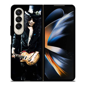 SLASH G N R AND GUITAR Samsung Galaxy Z Fold 4 Case Cover SLASH G N R AND GUITAR Samsung Galaxy Z Fold 4 Case Cover