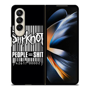 SLIPKNOT BARCODE PEOPLE SHIT Samsung Galaxy Z Fold 4 Case Cover