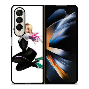 SPIDER GWEN SPIDER WOMAN SPIDER VERSE Samsung Galaxy Z Fold 4 Case Cover SPIDER GWEN SPIDER WOMAN SPIDER VERSE Samsung Galaxy Z Fold 4 Case Cover