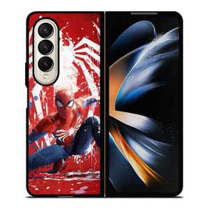 SPIDER MAN AVENGERS ART PAINT Samsung Galaxy Z Fold 4 Case Cover