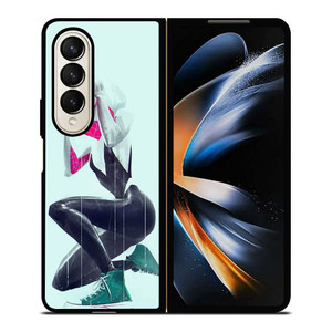 SPIDER VERSE SPIDER GWEN SPIDER WOMAN Samsung Galaxy Z Fold 4 Case Cover SPIDER VERSE SPIDER GWEN SPIDER WOMAN Samsung Galaxy Z Fold 4 Case Cover